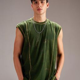 IZF Men Extended Sleeves Pockets T-shirt-16