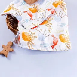 Softsens Under The Sea Organic Muslin Swaddle-image-52