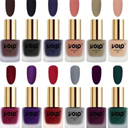 VOLO Set of 12 Velvet Matte Nail Polish - 8 ml Each-image-79