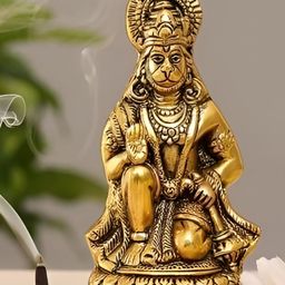 Navyaksh Gold-Toned Religious Figurine Showpiece-image-97