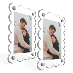 Art Street Transparent 4 Pieces Acrylic Wall Photo Frames-image-64