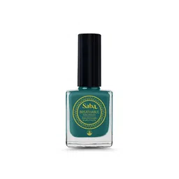 Saba Breathable Nail Polish - 12Ml Emerald Green-15