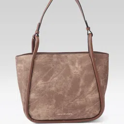 Van Heusen Abstract Printed Structured Shoulder Bag-89
