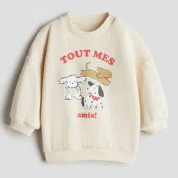 H&M Printed Cotton Sweatshirt-image-12