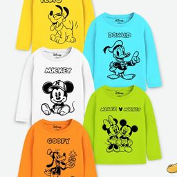 Disney By Miss and Chief Boys 5 Printed Applique T-shirt-image-8
