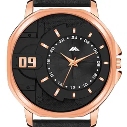 DOUBLERUN Men Skeleton Dial & Leather Straps Analogue Multi Function Watch H05NMT-39 image 4
