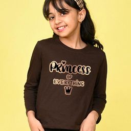 NUSYL Girls Printed Monochrome T-shirt-picture-26