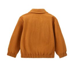 Hopscotch Girls Tan Polyester Printed Jackets-picture-46
