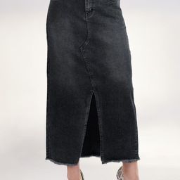 SHOWOFF A-Line Midi Skirt-image-80
