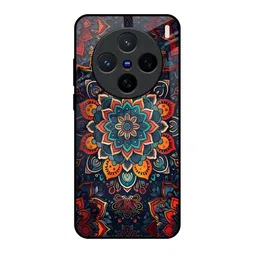 QRIOH Unisex Quirky Printed Vivo X200 5G Glass Back Case-image-83