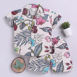 Clt.s Kids Printed Pure Cotton Night suit-image-42