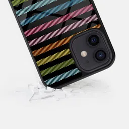 macmerise Abstract Printed iPhone 12 Back Case Mobile Accessories image 2