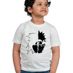 BAESD Boys Graphic Printed Round Neck Cotton Naruto T-shirt-image-56