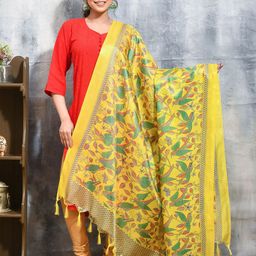 swatika Ethnic Motifs Printed Dupatta-2