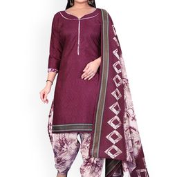 Anny Deziner Women Floral Printed Kurta with Salwar & Dupatta-picture-48