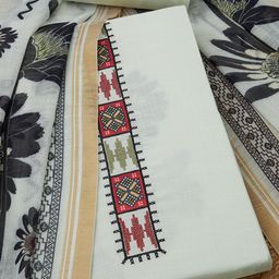 Soch Printed Linen Unstitched Dress Material-image-88