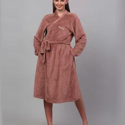 KLOTTHE Bath Robe With Belt-25