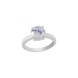 GenZcomplex Silver-Plated Brass Zircon Finger Ring-image-39