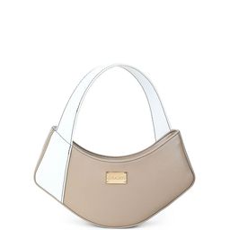 RASHKI Colourblocked PU Structured Handheld Bag-image-81