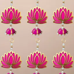Tiny Shiny Decorative Lotus Wall Hangings-picture-21