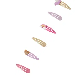 Accessorize Set of 6 Girls Embellished Tic Tac Hair Clip-51
