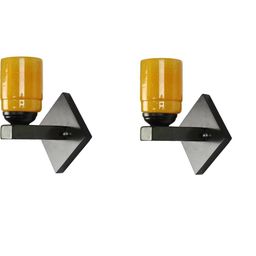 1ST TIME Yellow Solid Glass Traditional Cylinder Wall Lamps Wall Lamps-picture-21