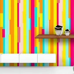 ArtzFolio Printed UV-Resistant Anti-Bacterial Abstract Geometric Pattern8 Peel & Stick Wallpaper-image-84