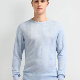 Arrow Men Ribbed Cotton Pullover-image-18