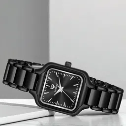 LORENZ Women Brass Dial & Stainless Steel Straps Analogue Watch AS-124A-image-32