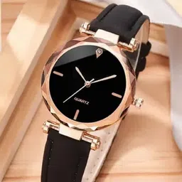 WATCHSTAR Women Dial & Leather Straps Analogue Watch MG Leather Black AvWS-picture-48