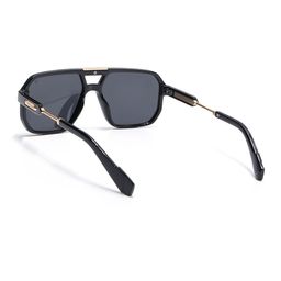 Voyage Unisex Wayfarer Sunglasses with Polarised and UV Protected Lens image 2