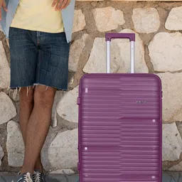 Polo Class Hard Sided Trolley Bag With Vanity Bag-36