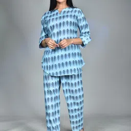 Morchari Digital Printed Top With Trousers Co-Ords-picture-11