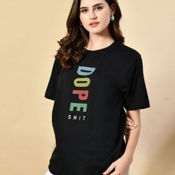 CORSICA Women Typography Printed Extended Sleeves Bio Finish T-shirt-picture-28
