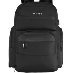 TRAWOC 30L Laptop TPB03 with Suitcase Opening ,USB Charging PortBackpack-25
