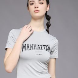 MKH Typography Printed Round Neck Dri-FIT Relaxed Fit Sports T-shirt-picture-25