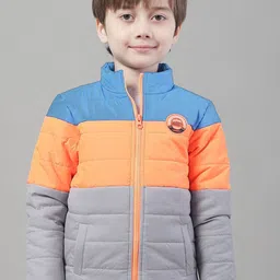 HOUSE OF VEDAS Boys Colourblocked Lightweight Padded Jacket-image-14
