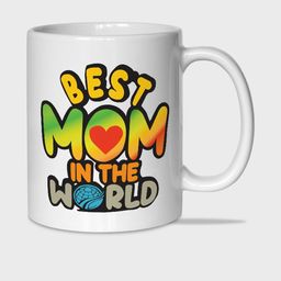 The Gifts Factory White Best Mom Printed Ceramic Glossy Cups and Mugs-image-37