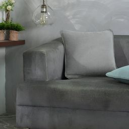 MASPAR Solid Cotton Square Cushion Cover For Sofa Bedroom Living Room Chair- 30X30 CM-image-45