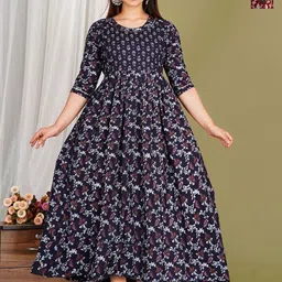 Moda Rapido Women Floral Printed Anarkali Kurta-picture-48