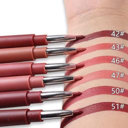 VBA 2 In 1 Creamy Lipstick With Lip Liner - Brown image 4