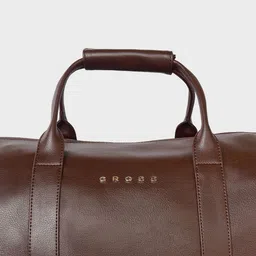 Cross PU Bowling Handheld Bag with Cut Work image 2
