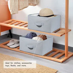 Kuber Industries Grey Set of 6 Regular Drawer Organiser Organisers image 2