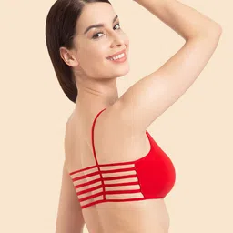 Joomie Medium Coverage Removable Pad Caged back Bra image 3
