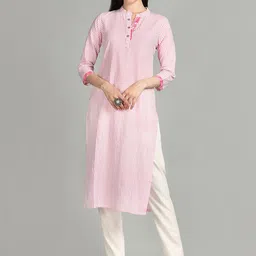 DIVASTRI Women Printed Thread Work Kurta-image-23