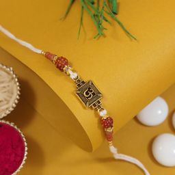 I Jewels Rakhi With Greeting Card & Roli Chawal-image-78