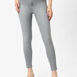 Kraus Jeans Women Skinny Fit Mid-Rise Light Fade Cotton Jeans-picture-35
