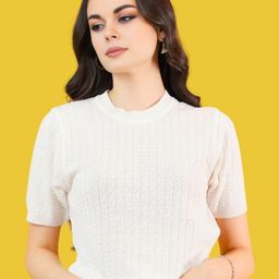 Chemistry Self Design Round Neck Cotton T-shirt-picture-11