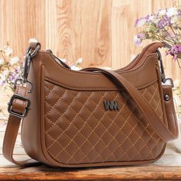 WOMEN MARKS PU Sling Bag with Quilted-image-91
