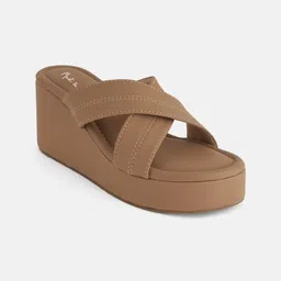 Mast & Harbour Women Wedge Sandals-51